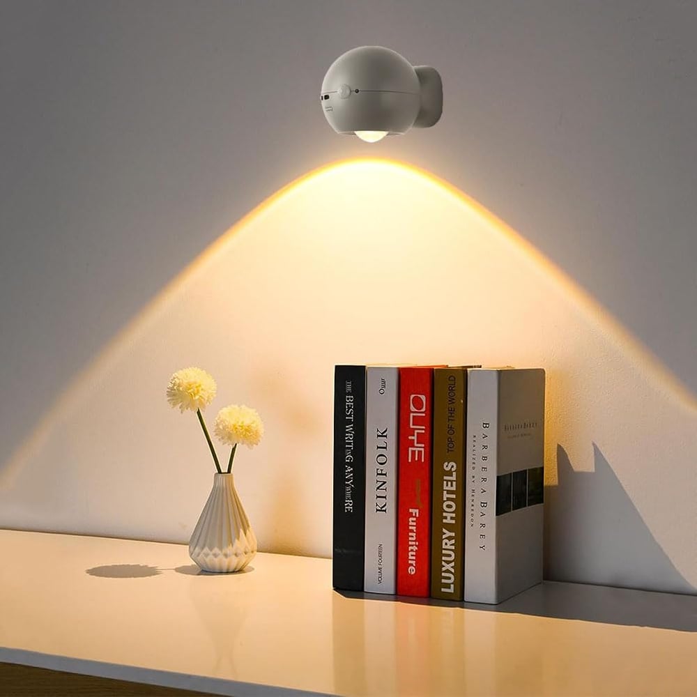 Sunset Glow Wall Light — Rechargeable Dimmable Mood Lighting