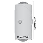 Smart Motion Sensor Wall Lamp with Colorful Gradient