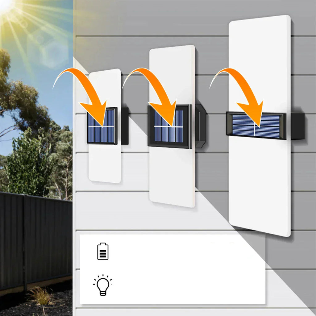 Modern design combined with eco-friendly solar technology
