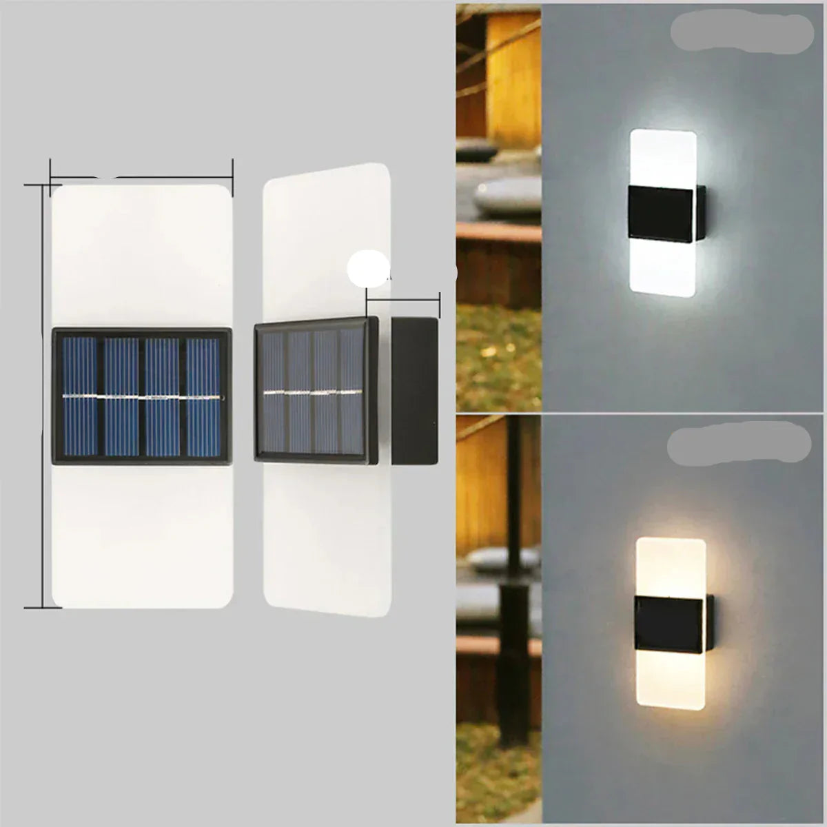 Modern design combined with eco-friendly solar technology