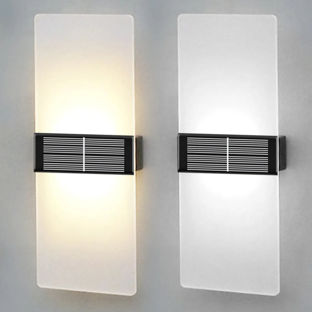 Modern design combined with eco-friendly solar technology