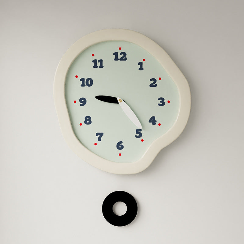 Irregular Shaped Pendulum Wall Clock-Deco Clock