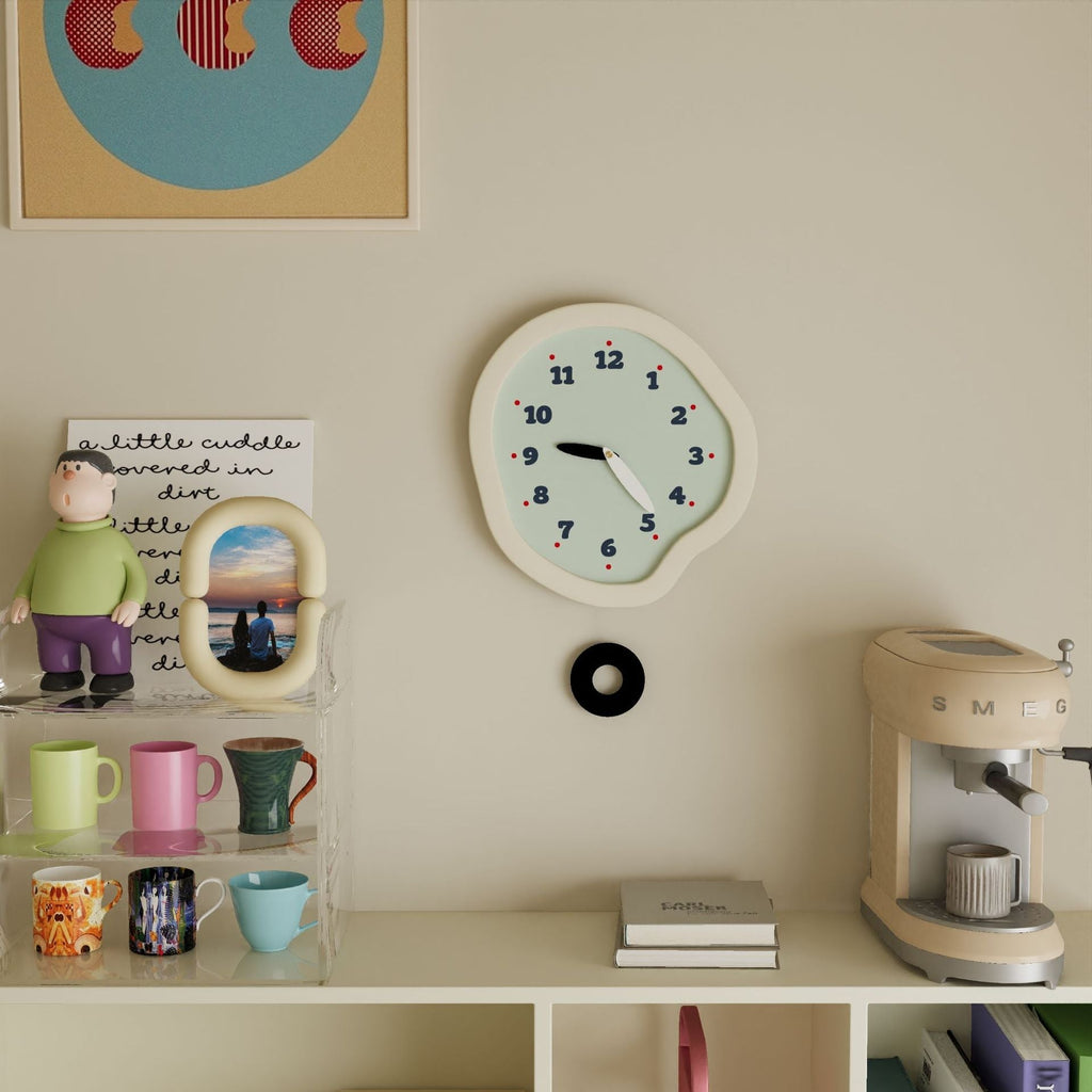 Irregular Shaped Pendulum Wall Clock-Deco Clock