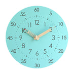 Learning Time Children's Room Silent Wall Clock