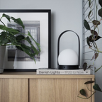 Royelux The Carrie Lantern Wireless Pendant Lamp - Portable LED Lamp with Adjustable Brightness
