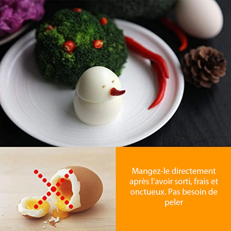 Mini Egg Cooker, Set with 6 Parts