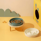 Premium Slow Feeder Bowl for Dogs & Cats