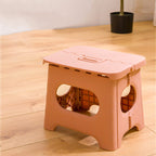Folding Step Stool with Handle | Lightweight. Durable & Space-Saving for Kitchen. Bathroom. Office & Outdoor Use