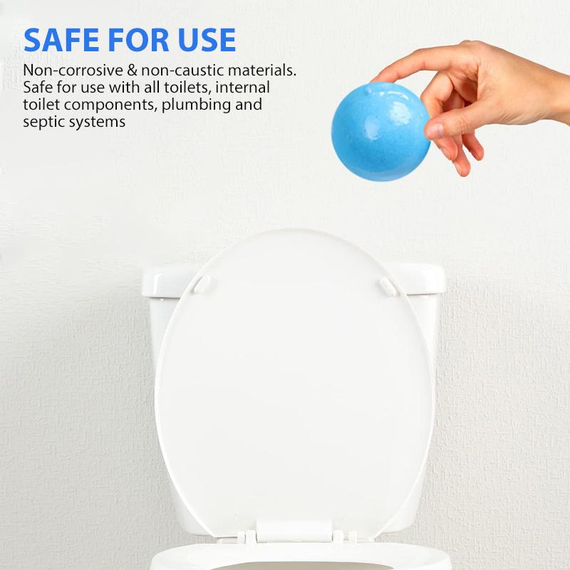 Toilet bombs bleaching agent, 4 pcs.