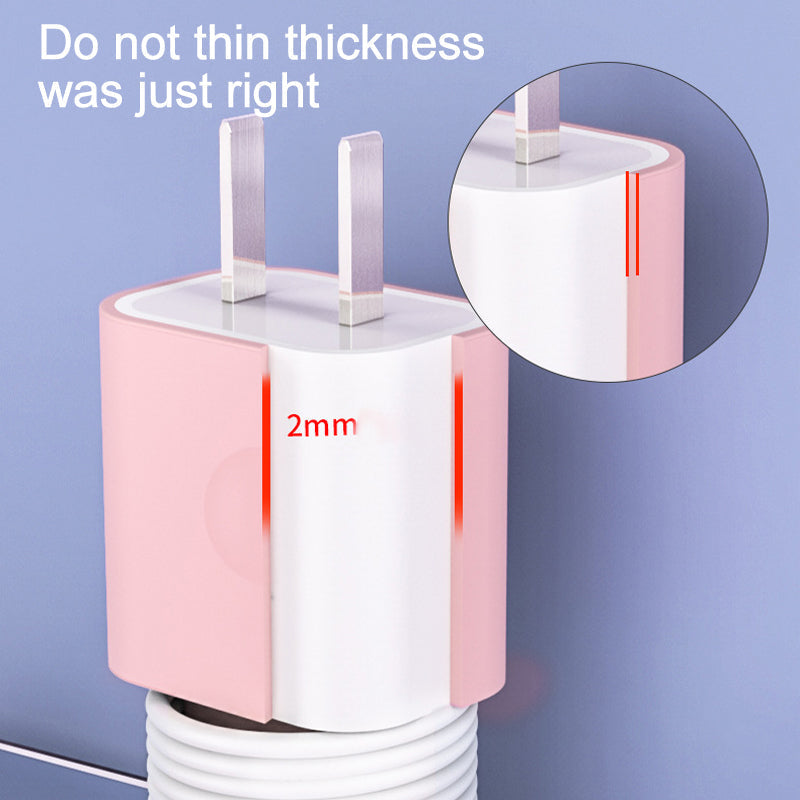 2 In 1 Silicone Charger Protection