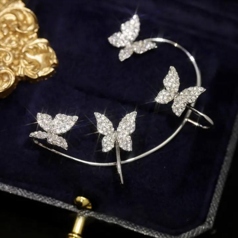 Shiny Zircon Earrings