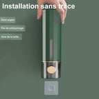 Wall-mounted soap dispenser