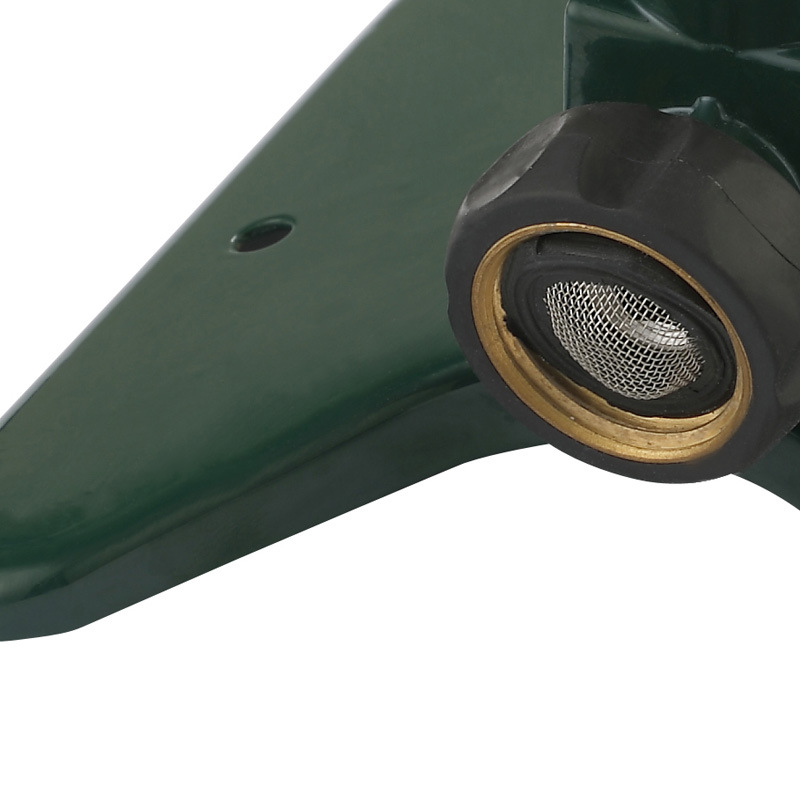 360-Degree Automatic Rotating Metal Lawn Sprinkler – Effective Garden Watering Spray Head