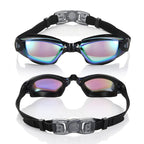No leak anti-fog UV protection triathlon swim goggles