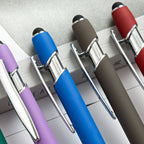 Metal Print Aluminum Ballpoint Pen, 8 Pieces