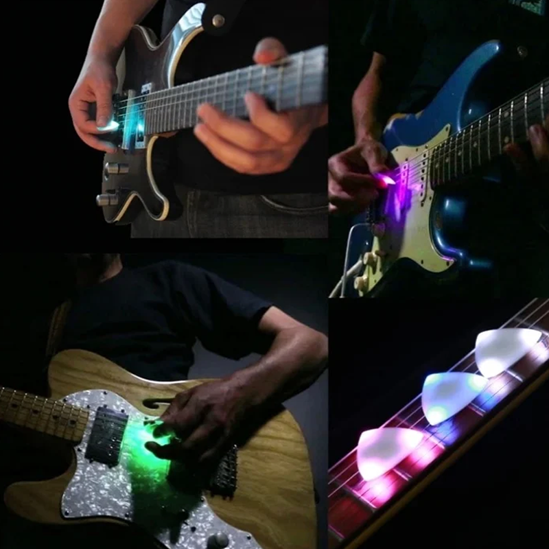 Light Up Guitar Plectrum