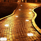 Garden Solar Glass Brick Path Lights