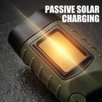 Handcrank Solar-powered Flashlight