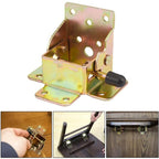 Folding hinge with lock