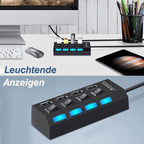 High-Speed USB Hub with Multiple Ports