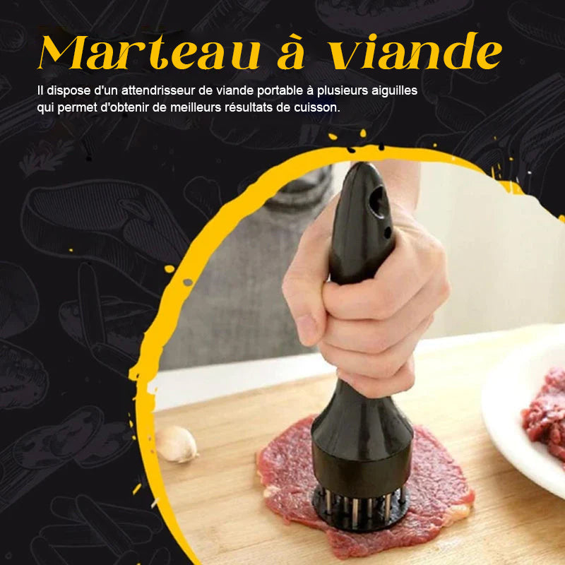 tender meat quick pin press