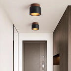 Ceiling lamp with stone look