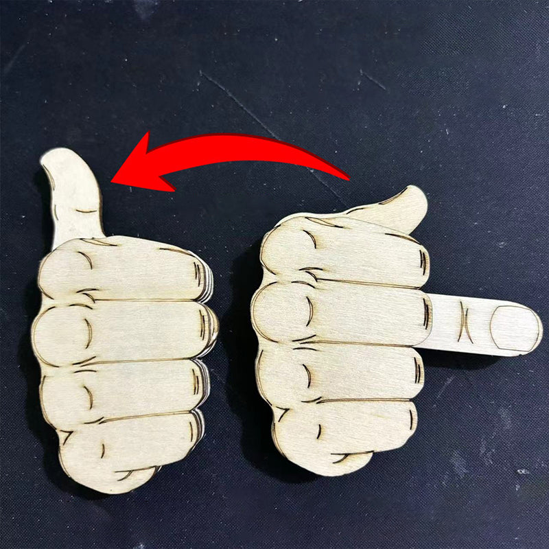 Middle Finger Pin Material Pack