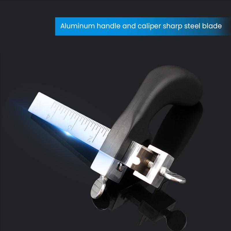 Leather cord belt cutter