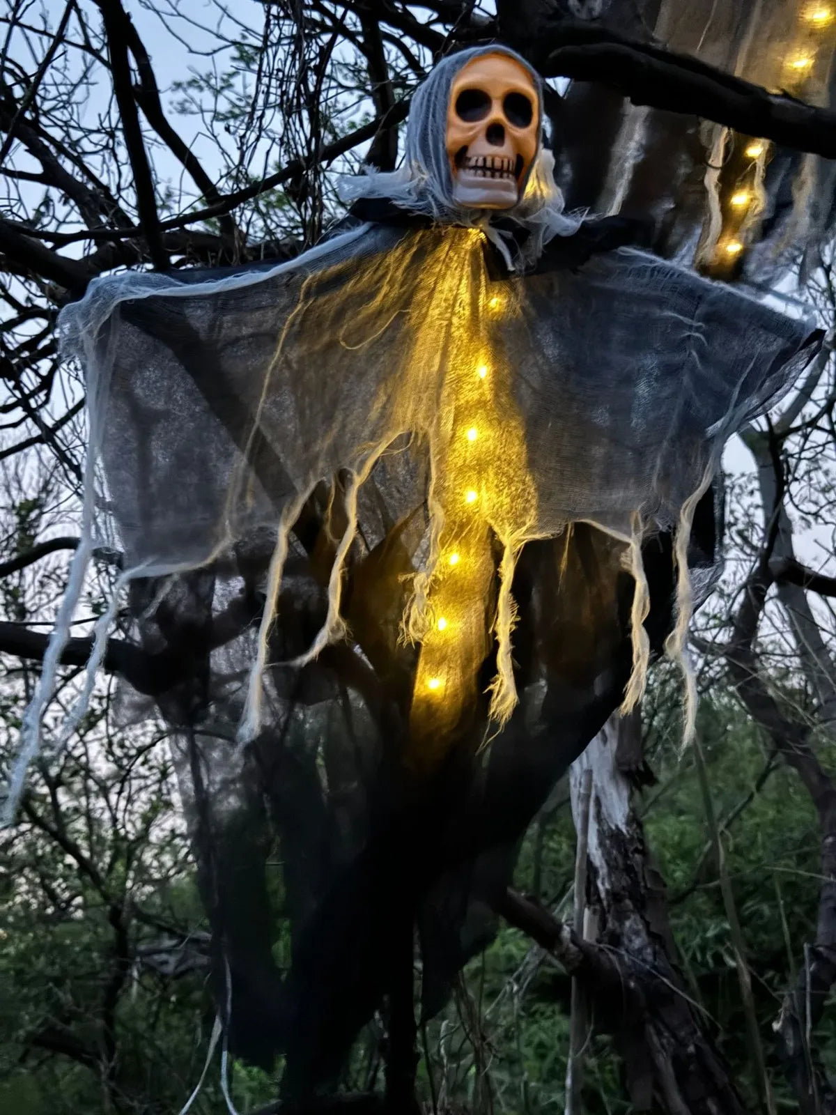 Glowing Halloween Skeleton Hanging Decoration