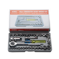 Socket tool set for bicycle or car repair