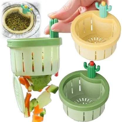 Automatic Cactus Sink Strainer – Touchless Waste Disposal