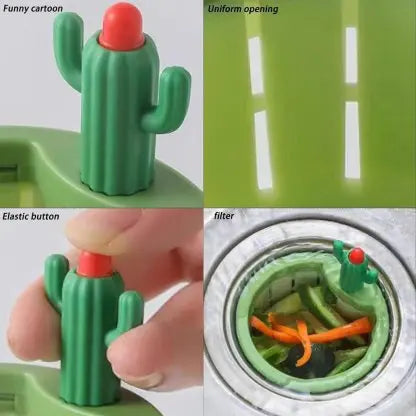 Automatic Cactus Sink Strainer – Touchless Waste Disposal