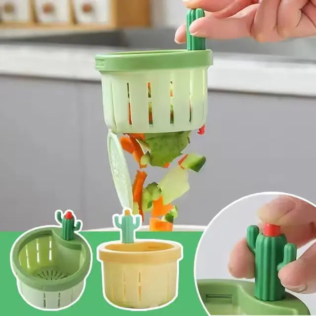 Automatic Cactus Sink Strainer – Touchless Waste Disposal