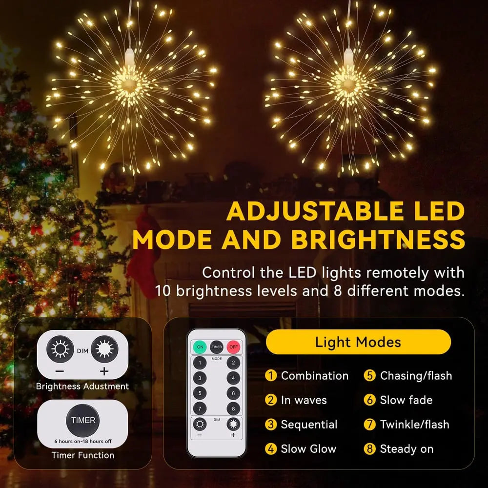 Hanging Star Lights – Magical Atmosphere for Your Home
