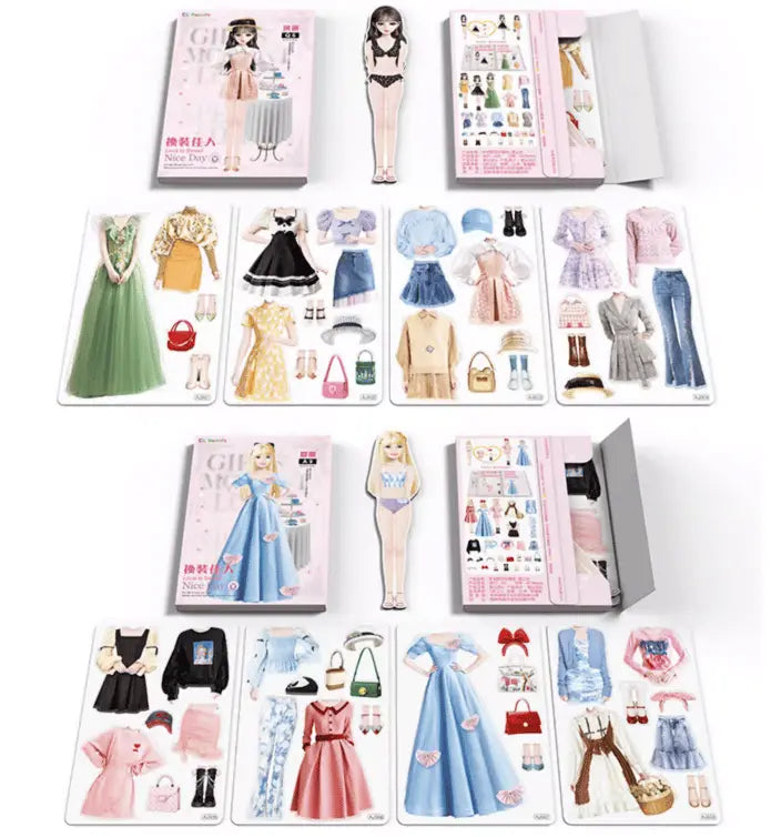 Magnetic Dress-Up Doll Set – Endless Fun for Kids