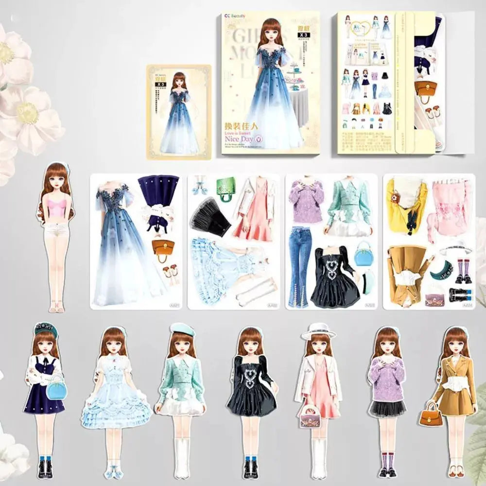 Magnetic Dress-Up Doll Set – Endless Fun for Kids