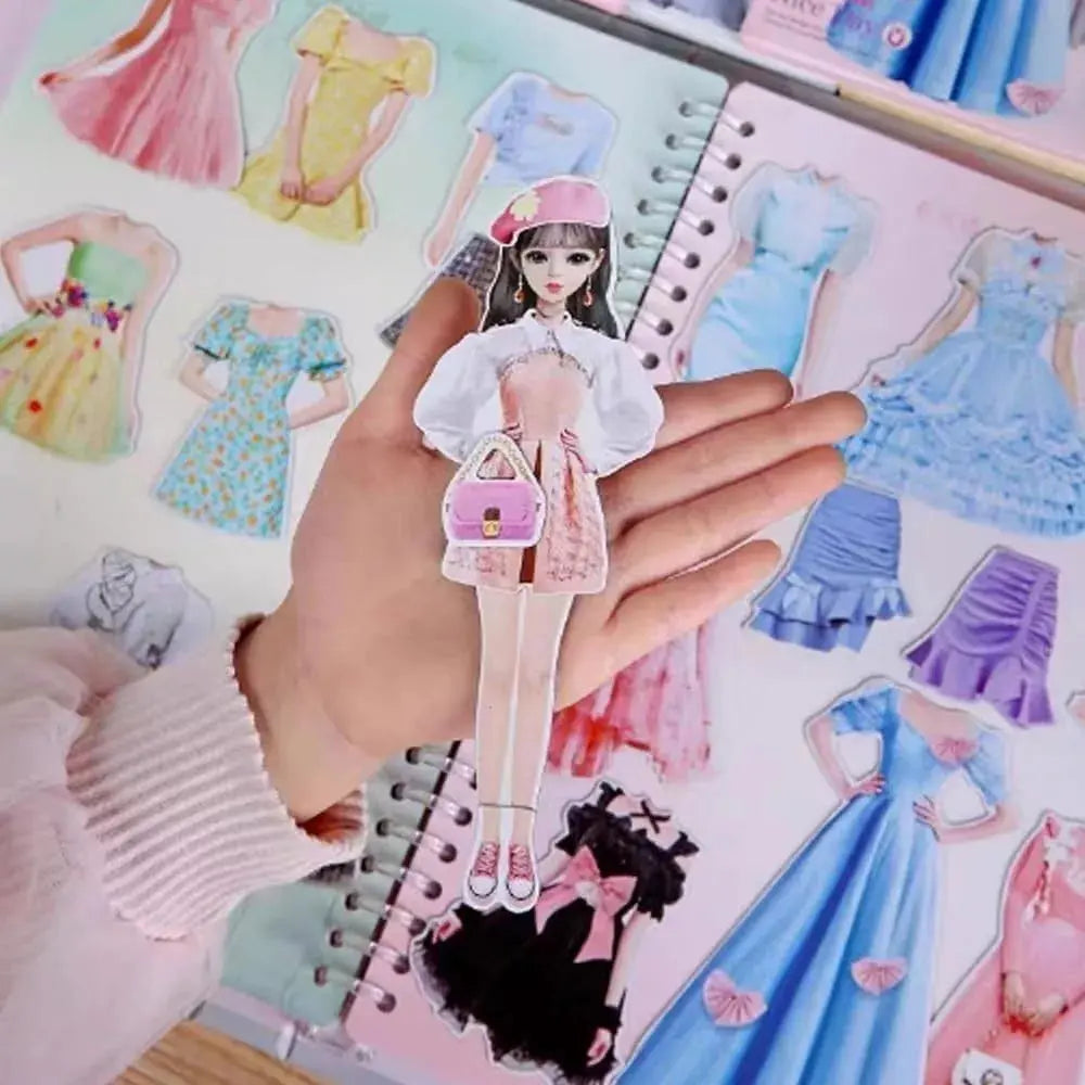 Magnetic Dress-Up Doll Set – Endless Fun for Kids