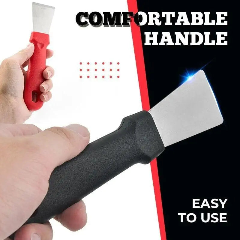 Multifunctional Stainless Steel Kitchen Scraper – Effortless Deep Cleaning