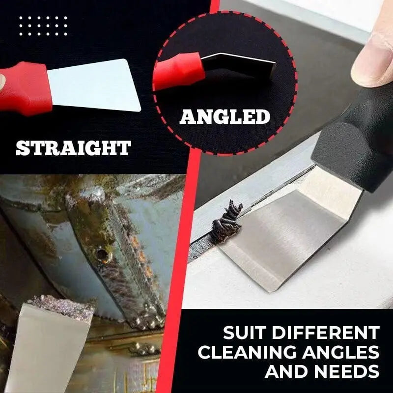 Multifunctional Stainless Steel Kitchen Scraper – Effortless Deep Cleaning