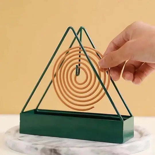 Safe & Stylish Mosquito Coil Holder – For Indoor & Outdoor