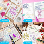 Bright Metallic Markers – Creative Writing & DIY Art