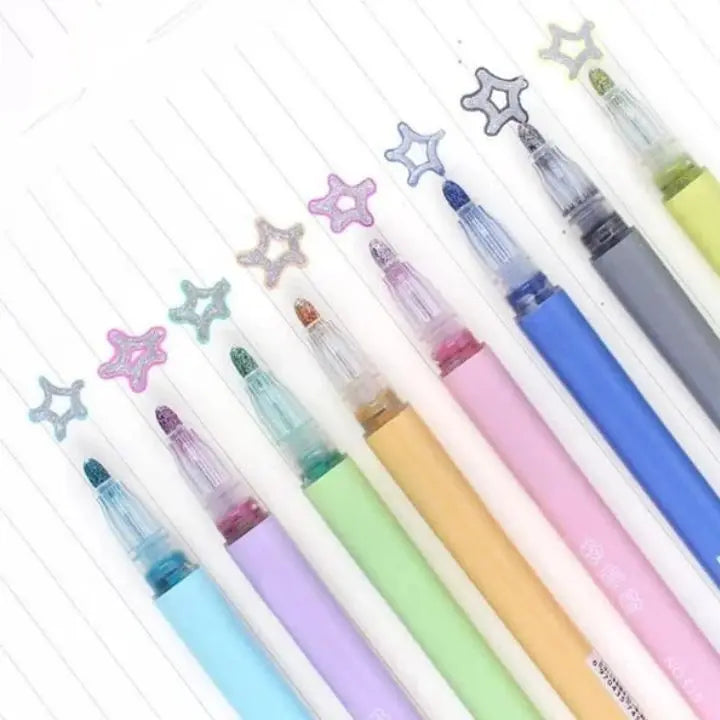 Bright Metallic Markers – Creative Writing & DIY Art