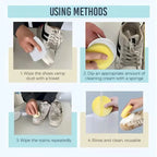 White Shoe Cleaning Cream | Removes Stains & Brightens