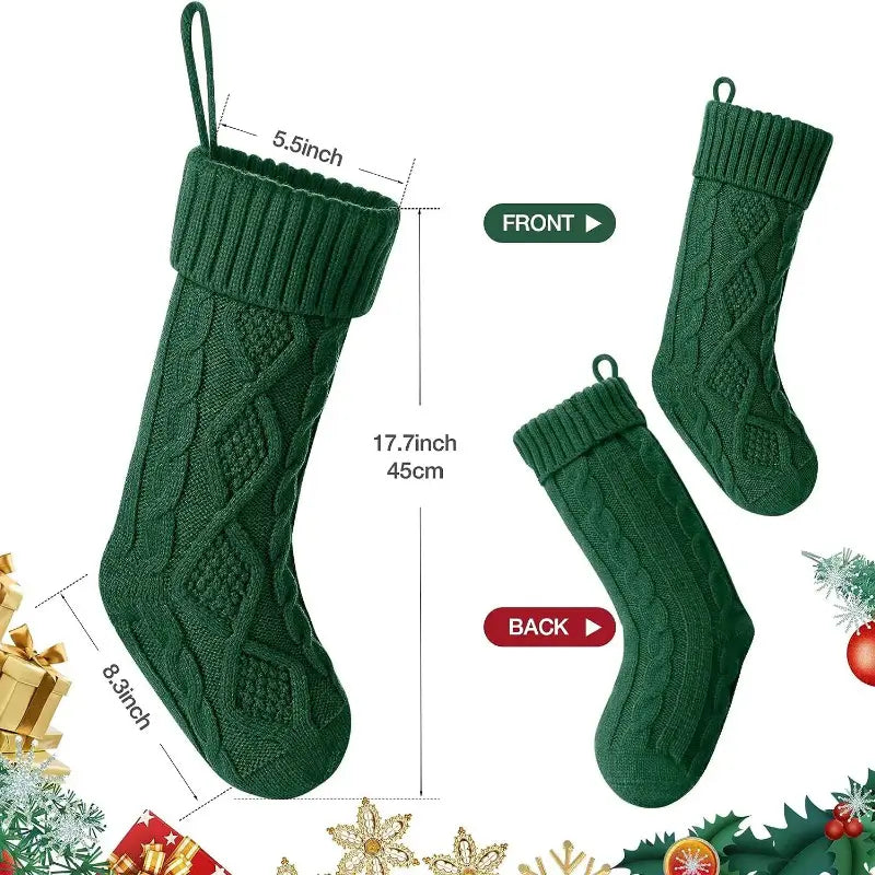 Knit Christmas Stockings