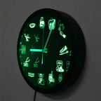 Design of dental equipment with multicolored LED light