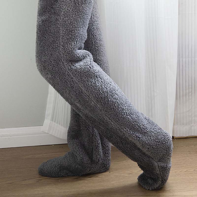 Knee warmer socks