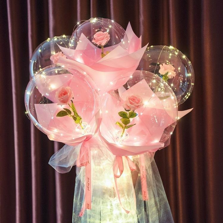 LED Illuminated Balloon Bouquet