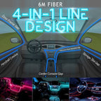 4-in-1 Line Automotive LED Ambient Light