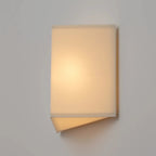 Fabric Wall Lamp in Japanese Wabi-Sabi Style