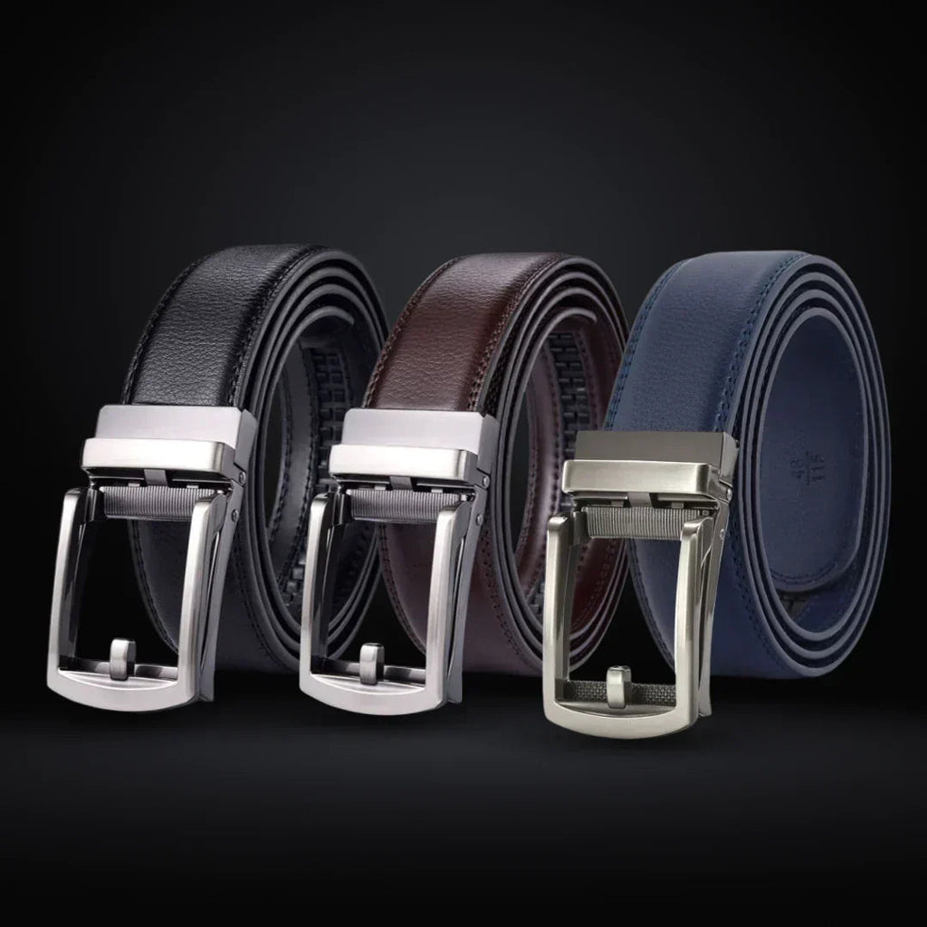 EliteSlide Belt – Luxury Leather Adjustable Accessory